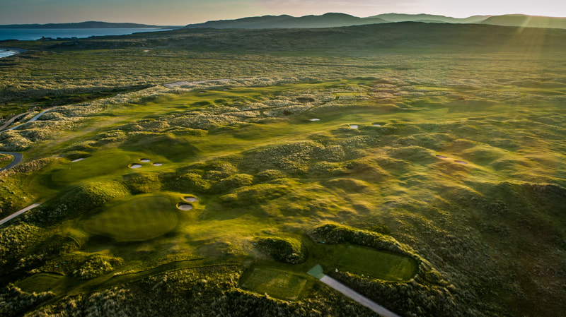 Ballyliffin Golf Club |  Aerial and Nature Photo Shoot | Stunning Irish Golf Courses Tourist Attractions Photography